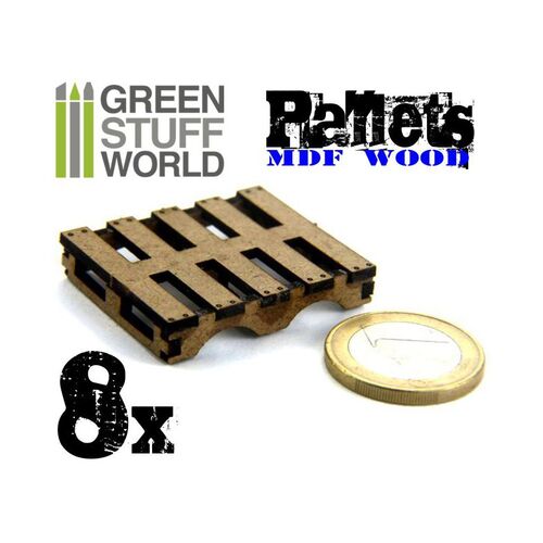 SET 8 PALETS GREEN STUFF WORLD