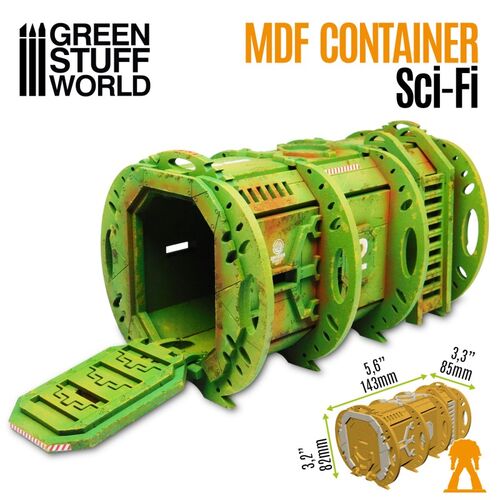 CONTENEDOR FUTURISTA GREEN STUFF WORLD