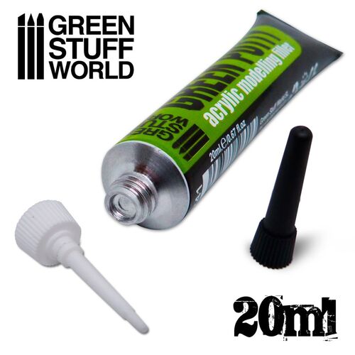 MASILLA PLASTICA PUTTY VERDE GREEN STUFF WORLD