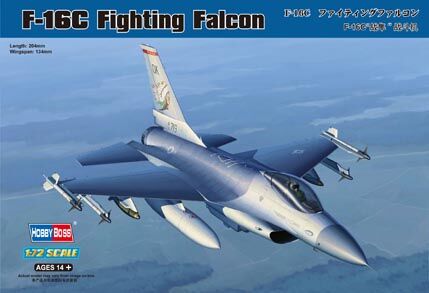 F-16C FIGHTING FALCON 1/72 HOBBYBOSS