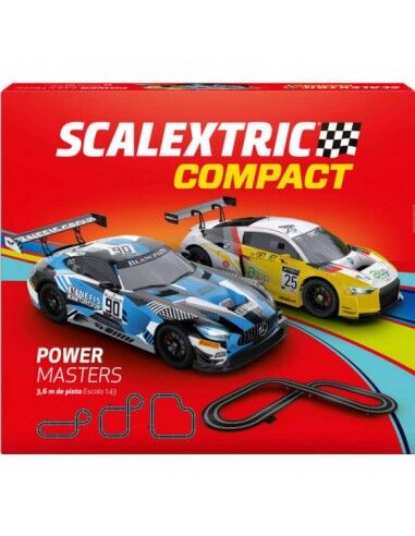 POWER MASTERS 1/43 SCALEXTRIC COMPACT