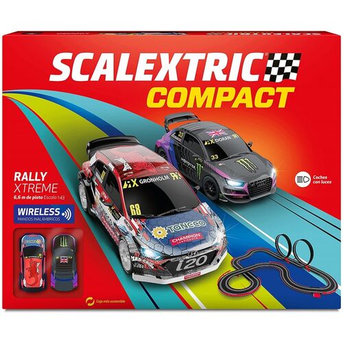 RALLY XTREME 1/43 SCALEXTRIC COMPACT