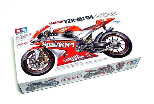 YAMAHA YZR-M1 Nº 7/33 '04 1/12 TAMIYA 14100