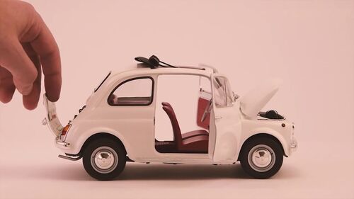 FIAT 500F 1/12 ITALERI 4703