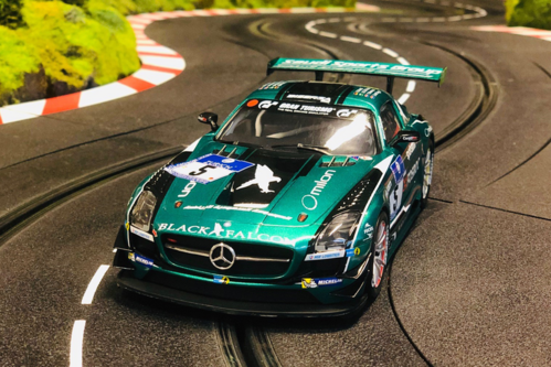 MERCEDES-BENZ SLS AMG GT3 BLACK FALCON N5 CARRERA EVOLUTION 124 23876