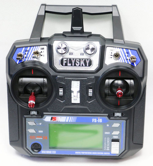 EMISORA FLY SKY FS-I6 6CH 2.4Ghz CON RECEPTOR