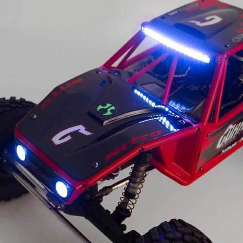 AXIAL CAPRA 1.9 4WS DOBLE DIRECCION RTR ROJO