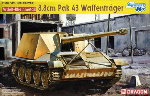 WAFFENTRAGER CON PAK 43 ARDELT-RHEINMETALL 1/35 DRAGON