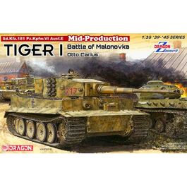 TIGER I MID PROD. CON ZIMMERIT 1/35 DRAGON