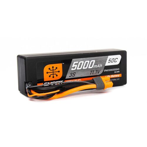 LIPO 5000mAh 3S 50C 11.1V IC3 SPEKTRUM