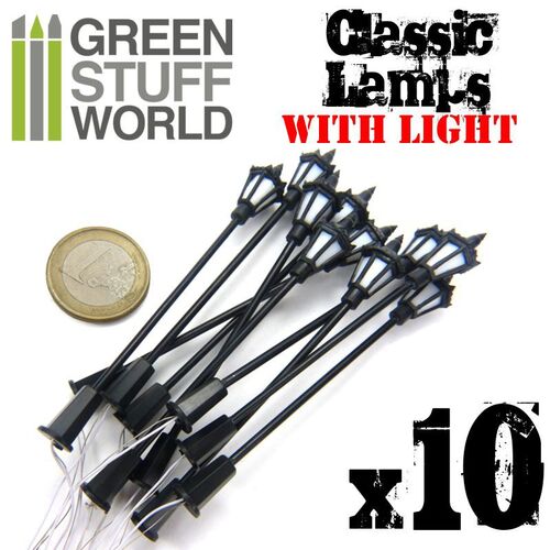 FAROLAS CLASICAS LED 10UDS GREEN STUFF WORLD