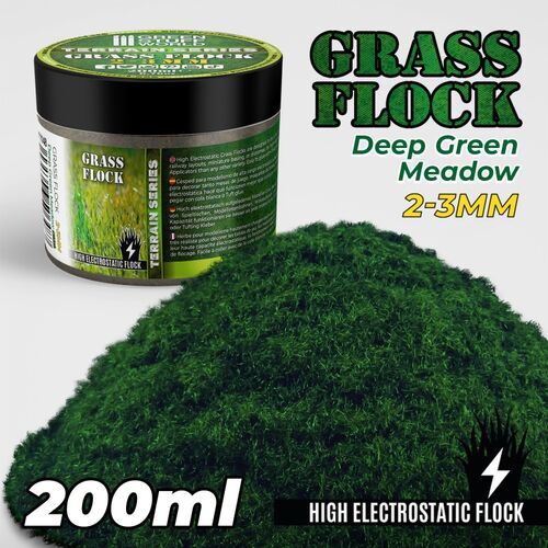 CESPED ELECTROSTATICO 2-3MM DEEP GREEN MEADOW 200ML GREENSTUFFWORLD