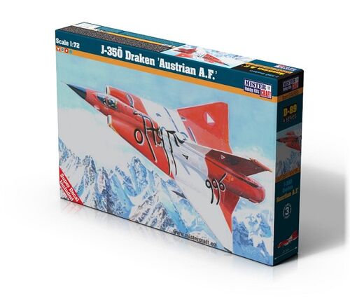 F-350 DRAKEN AUSTRIAN AF 1/72 MISTER CRAFT D-89