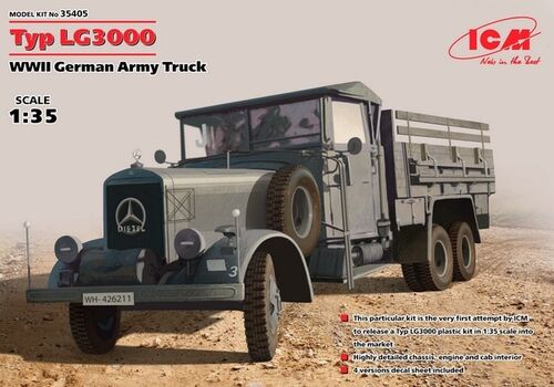 TYP LG3000 CAMION EJERCITO ALEMAN WWII 1/35 ICM 35405