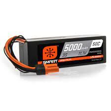 LIPO 5000mAh 3S 50C 11.1V IC5 SPEKTRUM