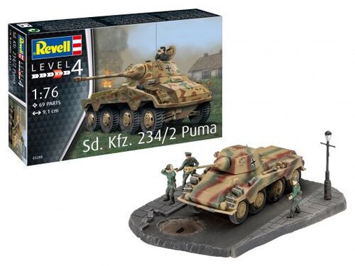 SDKFZ 234/2 PUMA 1/76 REVELL