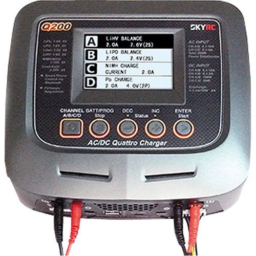 Q200 CARGADOR QUATTRO 10A AC/DC SKYRC