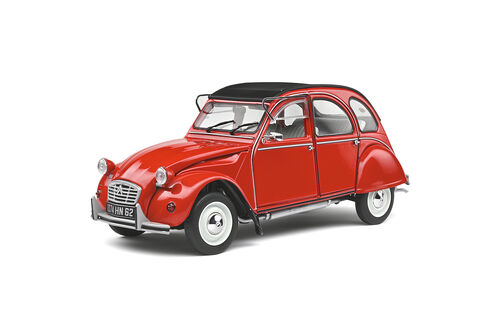 CITROEN 2CV 1982 ROJO 1/18 SOLIDO 1805016