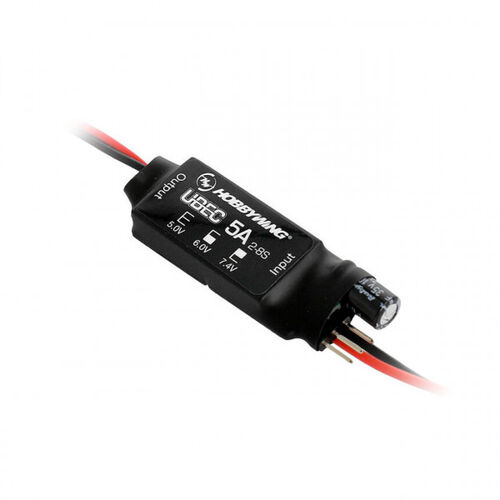 UBEC 5V-6V-7.4V  5A INPUT 2-8S HOBBYWING