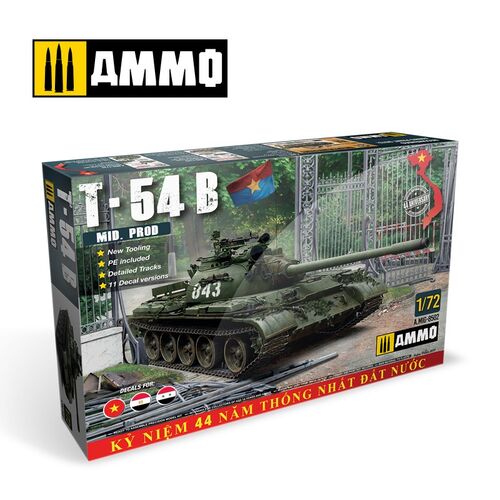 T-54B MID PRODUCTION 1/72 AMMO MIG 8502