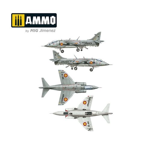 HARRIER AV-8S MATADOR 1/48 AMMO MIG 8505