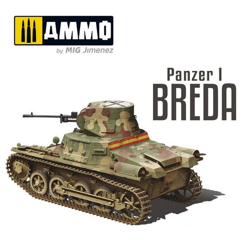 PANZER I BREDA GUERRA CIVIL ESPAÑOLA 1/35 AMMO MIG 8506