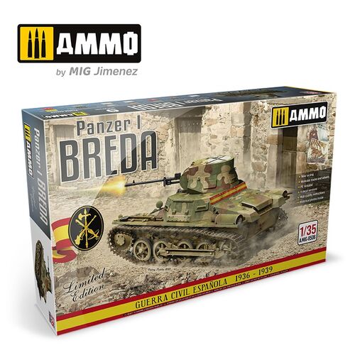 PANZER I BREDA GUERRA CIVIL ESPAOLA 1/35 AMMO MIG 8506