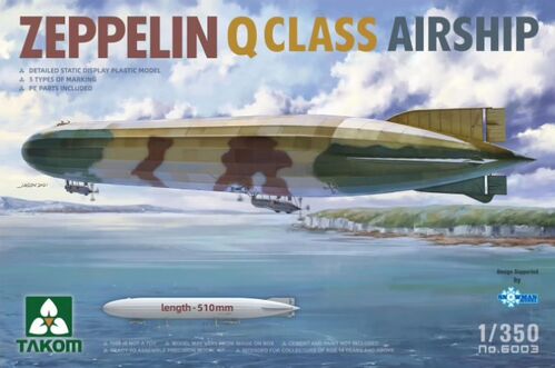 ZEPPELIN CLASE Q 1/350 TAKOM 6003