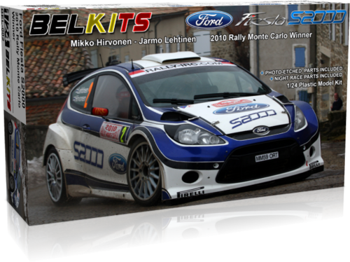 FORD FIESTA S2000 HIRVONEN MC 2010 1/24 BELKITS 002