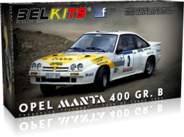 OPEL MANTA 400 CORSE 1984 1/24 BELKITS 008