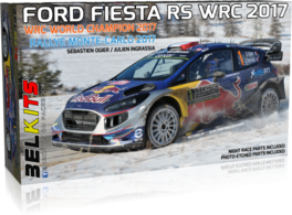 FORD FIESTA RS WRC 2017 MONTE CARLO 1/24 BELKITS 012