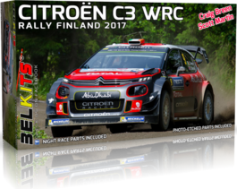 CITROËN C3 WRC RALLY FINLANDIA 1/24 BELKITS 018
