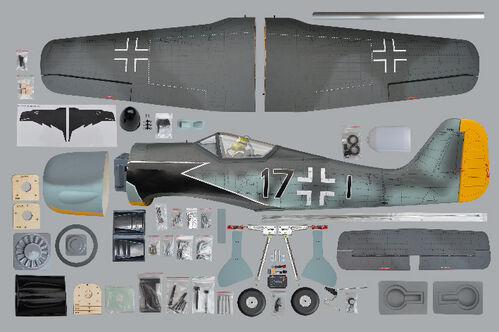 FOCKEWULF FW190 120/20CC 1720MM PHOENIX MODELS