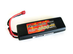 GENSACE 4000mAh 7,4V 25C LIPO CAJA DURA