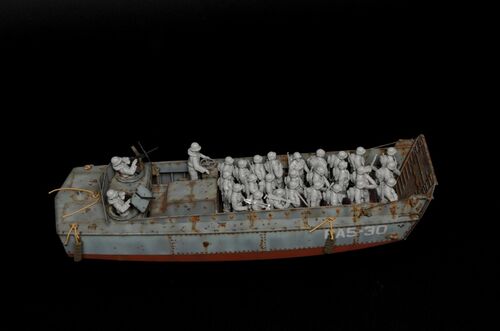 LCVP CON INFANTERIA DIA D 1/35 ITALERI 6524