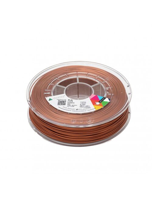 PLA SILK 1.75 MM COPPER 750G SMARTFIL IMPRESORA 3D