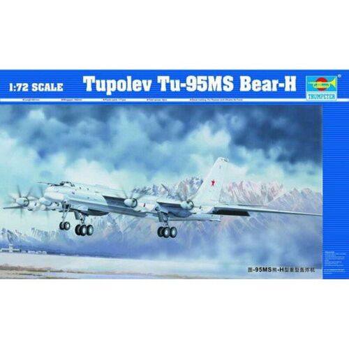 TUPOLEV TU-95 MS BEAR-H 1/72 TRUMPETER