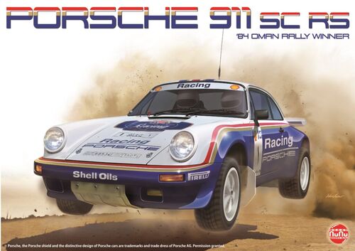 PORSCHE 911 SC RS 1984 OMAN RALLY 1/24 NUNU 24011