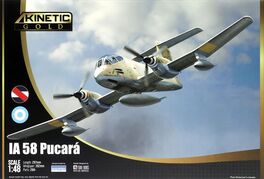IA-58 PUCARÁ 1/48 KINETIC 48078