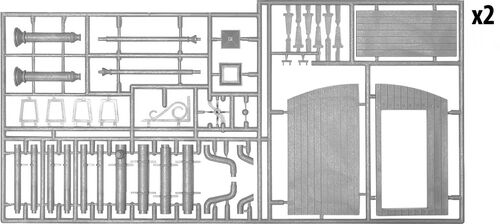 SET ACCESORIOS EDIFICIOS 1/35 MINIART 35585