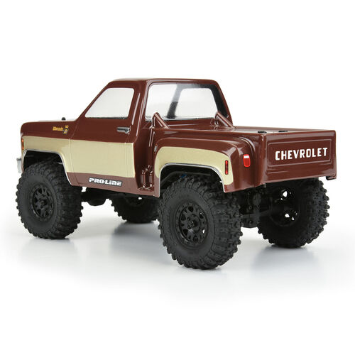 CHEVY K-10 1978 CARROCERIA SIN PINTAR PARA SCX24 PROLINE