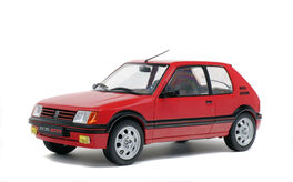 PEUGEOT 205 GTI 1985 1.9MK1 ROJO 1/18 SOLIDO