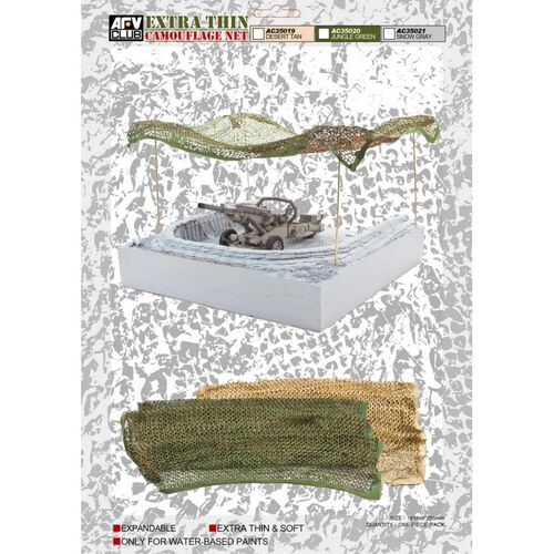 RED CAMUFLAJE GRIS NIEVE 1/35 AFV