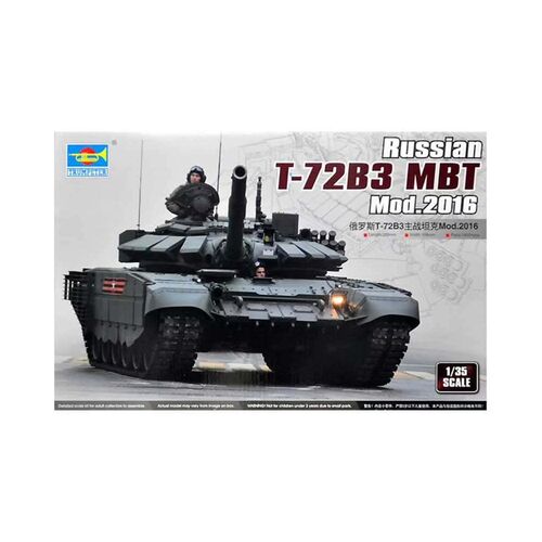 TANQUE T-72B3 MBT RUSO 1/35 TRUMPETER