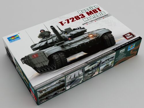 TANQUE T-72B3 MBT RUSO 1/35 TRUMPETER