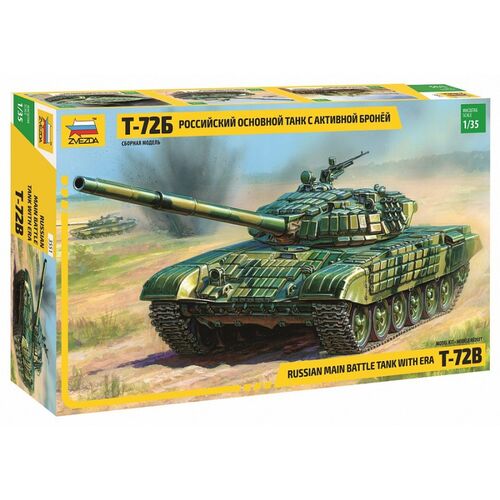 TANQUE T-72B C/ERA MBT RUSO 1/35 ZVEZDA