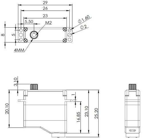 MKS HV6120H SERVO