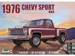 CHEVY SPORTS STEPSIDE PICKUP 1/24 REVELL 14486