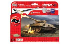 TIGER I 1/72 STARTER SET AIRFIX A55004