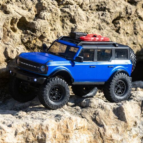 FORD BRONCO 2021 SCX24 AZUL Rock Crawler 4x4 RTR AXIAL 1/24